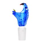 wholesale glass bowl snake blue