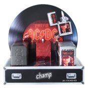 Champ High ACDC WP Flint Lighter 12pcsdisplay 1
