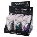 Champ High Pipes en verre Little Man (12 pcs/présentoir) Champ High Pipes en verre Little Man (12 pcs/présentoir)