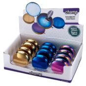 Champ High Cendrier de poche arc-en-ciel (12 pcs/présentoir)