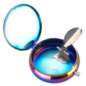 Champ High Pocket Rainbow Ashtray 12pcsdisplay 5