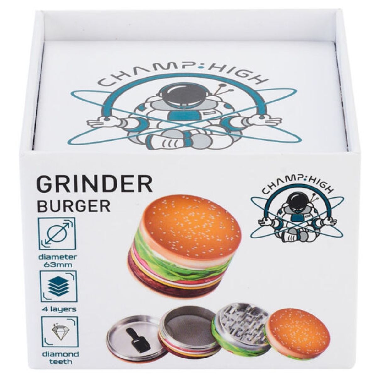 Champ High Special Burger Grinder 4 parties – 63 mm Champ High Special Burger Grinder 4 parties – 63 mm