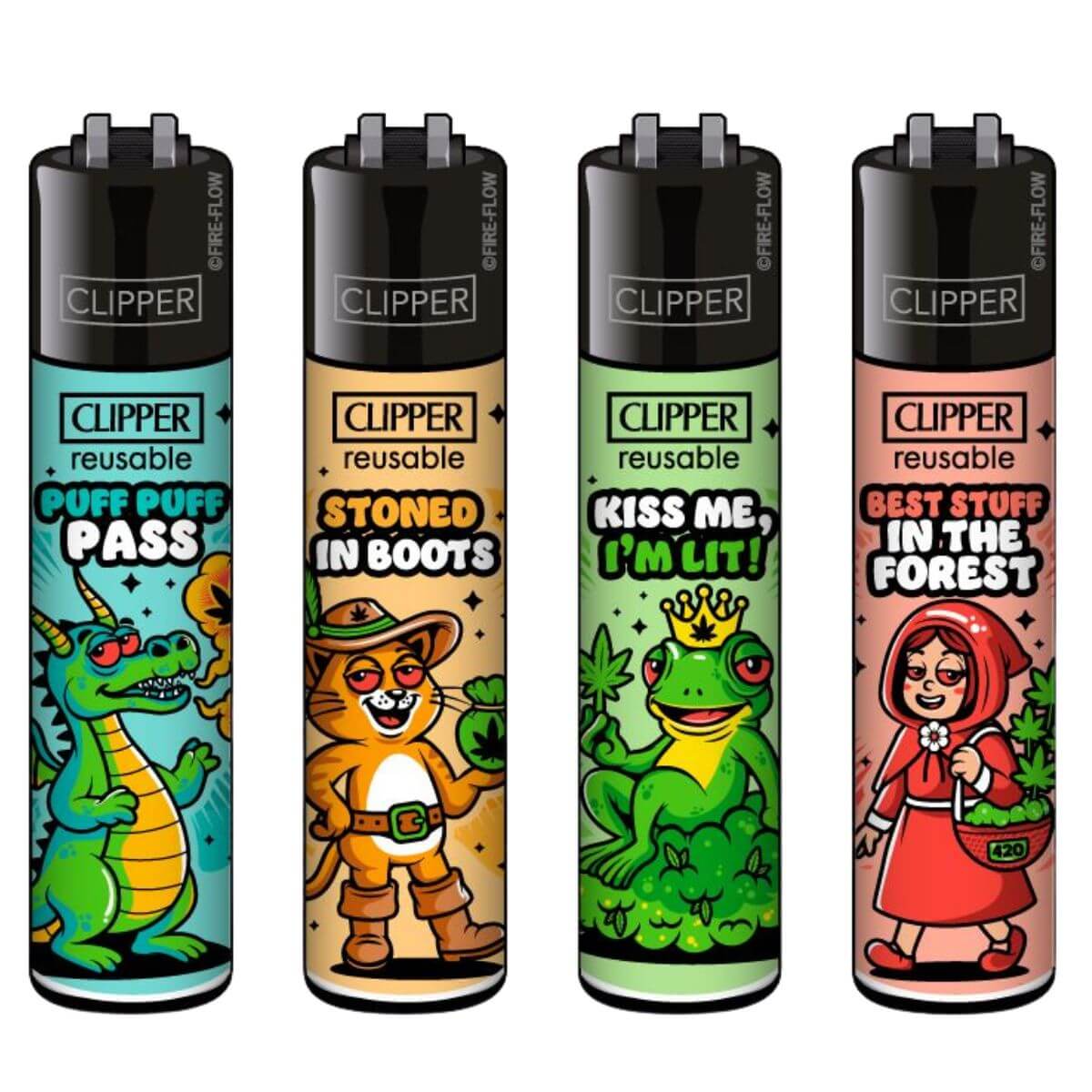 Clipper Classic Large 420 Fairytales (48 pièces/présentoir) Clipper Classic Large 420 Fairytales (48 pièces/présentoir)