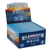 Elements Papiers à Rouler King Size Ultra Fins (50 pièces/présentoir)