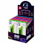 G-Pen Hydout Batterie pour cartouche 510 (10 pcs/présentoir) G Pen Hydout 510 Catridge Battery 10pcsdisplay Retro