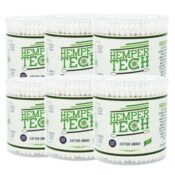 Hemper Tech Cotons-tiges 200 pcs (6 pcsprésentoir)