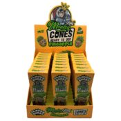 Monkey King KS Flavor Cones Pineapple (24 pièces/présentoir)