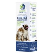 Plants for Pets Huile de Foie de Morue au CBD 10 ml