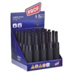 Allume-bougie rond Prof FF gomme noire (25 pcs/présentoir) Allume-bougie rond Prof FF gomme noire (25 pcs/présentoir)