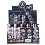 Prof Stormtrooper Slidecap One time Refillable Lighter 20pcsdisplay 1