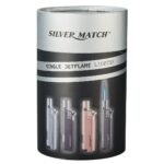 Silver Match Briquet jetflame simple 8 pcs Silver Match Briquet jetflame simple 8 pcs