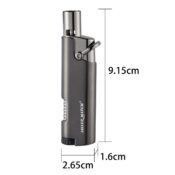 Silver Match Single Jetflame Lighter 8pcs 6
