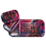 V-Syndicate Duotray Shogun Plateau de roulage en métal avec plateau de rangement amovible 32 × 16 cm V-Syndicate Duotray Shogun Plateau de roulage en métal avec plateau de rangement amovible 32 × 16 cm