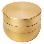 V Syndicate Grinder à herbes sans dents Gridlock 4 parties - 72 mm Or