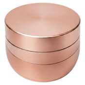 V Syndicate Grinder à herbes sans dents Gridlock 4 parties - 72 mm Or rose
