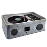 V-Syndicate Syndicase Plus Plateau de roulage platine vinyle avec boîte de rangement en métal