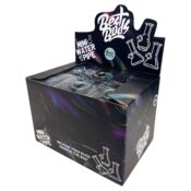 Best Buds Mini pipe à eau 15 cm (6 pcs/présentoir) Arc-en-ciel