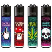 Clipper Classic Large Pixel Glitch (48 pcs/présentoir)