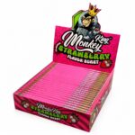 Monkey King Papier à Rouler Ultra Fin KS Fraise (25 pcs/présentoir) Monkey King KS Strawberry Ultra Thin Rolling Paper (25pcs/display)