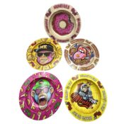Monkey King Monkey Metallic Ashtray 15pcsdisplay 1