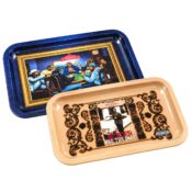 Death Row Records Mini Plateau de Roulage 17,8 x 12,7 cm avec Couvercle Magnétique