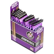 Hemper Rouleaux de chanvre pré-roulés King Size + Filtre en verre, lot de 2 (12 pièces/présentoir) Raisin