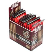 Hemper Cônes de chanvre pré-roulés mini format + Filtre en verre Paquet de 4 (12 pièces/présentoir) Doux