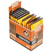 Hemper Rolls de chanvre pré-roulés Mini Size + Filtre en verre Pack de 4 (12 pcs/présentoir) Mango