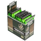 Hemper Rolls de chanvre pré-roulés Mini Size + Filtre en verre Pack de 4 (12 pcs/présentoir) Natural