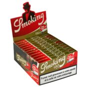 Smoking Gold King Size Slim Feuilles à rouler + cartons (24 pcs/présentoir)