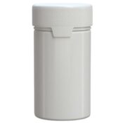 Chubby Gorilla Aviator CR Container 150ml (100pcs), contenant blanc & bouchon blanc