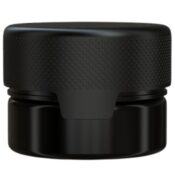 Chubby Gorilla Aviator CR Container 30 ml (100 pièces), conteneur noir et bouchon noir