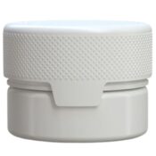 Chubby Gorilla Aviator CR Container 30 ml (100 pièces), conteneur blanc et bouchon blanc