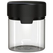 Chubby Gorilla Aviator CR Container 90ml (100pcs), récipient transparent & bouchon noir