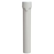 Chubby Gorilla Aviator Tube CR 115 mm (100 pcs), tube blanc & bouchon blanc