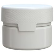 Chubby Gorilla Aviator CR XL Container 220 ml (20 pcs), contenant blanc & bouchon blanc