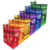 Hemper Pre-Rolled King Size Hemp Rolls + Filtre en papier Pack de 2 (12 pcs/présentoir)