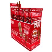 Hemper Pre-Rolled King Size Hemp Rolls + Filtre en papier Pack de 2 (12 pcs/présentoir) Sweet