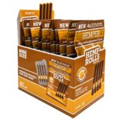 Hemper Pre Rolled Mini Size Hemp Cones Paper Tip 4 Pack 12pcsdisplay Honey 8