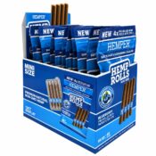 Hemper Pre Rolled Mini Size Hemp Rolls Paper Tip 4 Pack 12pcsdisplay Blueberry 8