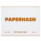 Paperhash Regular Resin Storage Paper 23x18cm (50 pièces)