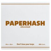 Paperhash Papier d’affinage de résine siliconé 12x12cm (100 pièces)