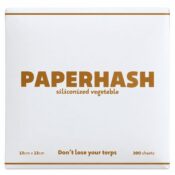 Paperhash Siliconized Vegetable Resin Pressing Paper 12x12cm (100pcs)