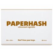 Paperhash Papier de pressage de résine végétale siliconé 23x18cm (50 pièces)