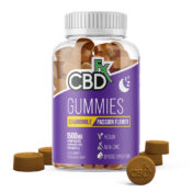 CBDfx Sleep Chamomile Passiflore 1500mg CBD Gummies Végétaliens (240g)